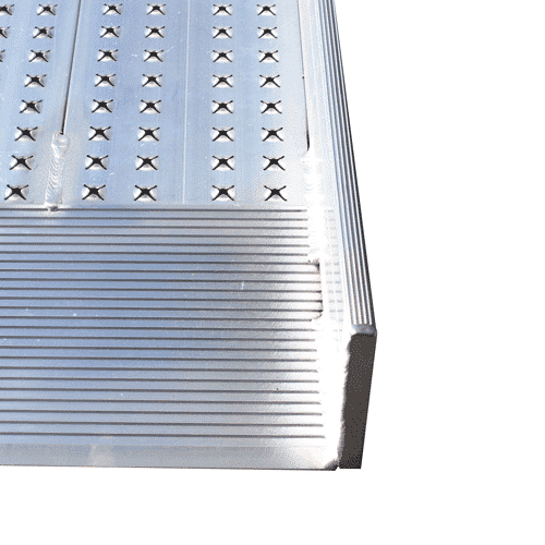 Rollstuhlrampe fest Detail Auflage unten