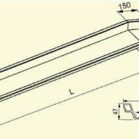 Rollstuhlrampe leicht Zeichnung 3D