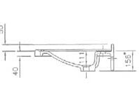 Seitenansicht 85cm Breite