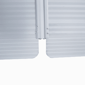 Rollstuhlrampe / Kofferrampe Detail Scharnier