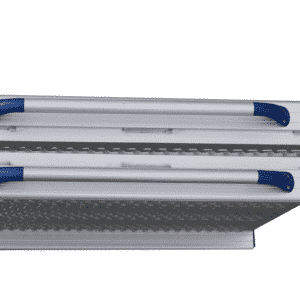 Rollstuhlrampe / Flächenrampe klappbar Detail Griffe