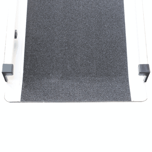 Rollstuhlrampe / Teleskoprampe breit 3-teilig Detail rutschfeste Fahrfläche