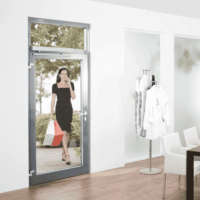 Dorma ED100 an Haustür