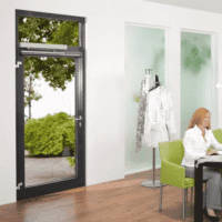 Dorma ED100 an Alutür