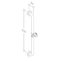 Duschstange Kunststoff – Bild 3