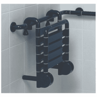 Duschstuhl Einhängesitz Kunststoff klappbar – Bild 2