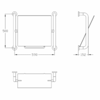 Kippspiegel mit Haltegriff – Bild 3