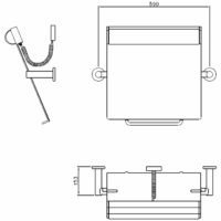 Kippspiegel mit Leuchte – Bild 2