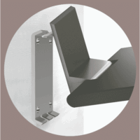 Klappsitz pulverbeschichtet – Bild 4