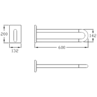 Stützgriff Kunststoff – Bild 2