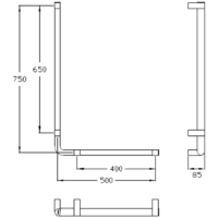Winkelgriff groß pulverbeschichtet – Bild 2