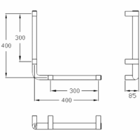 Winkelgriff klein pulverbeschichtet – Bild 2