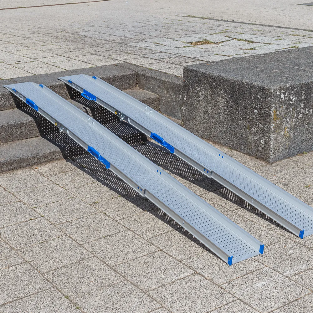 Jago Rollstuhlrampe Laderampe Alu Rampe Klappbar
